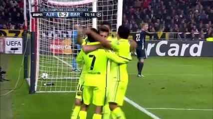 Аякс 0:2 Барселона 05.11.2014