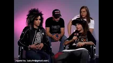 Tokio Hotel Interview