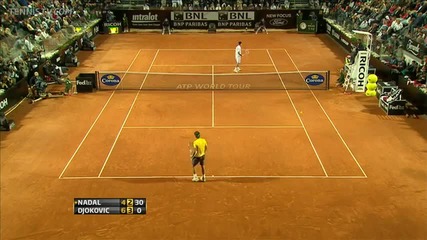 Nadal vs Djokovic - Rome 2011 - The Full Match - Part 7/9!