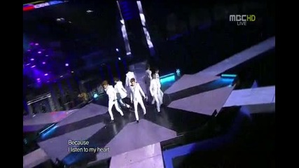 111231 Infinite-paradise Btd Be Mine Powerful Dance with After School