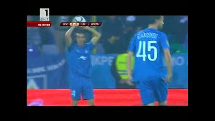 Левски - Лил 2 2 Всички голове 04.11.2010