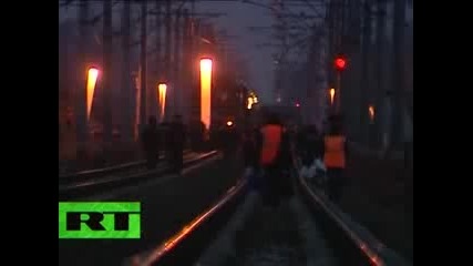 Бомбеният атентат във влака Москва - Санкт Петербург - 30 жертви 