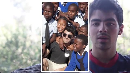 Cambio Cambio Cares Joe Jonas in Africa 