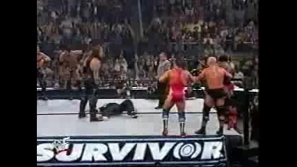 Survivor Series 2001 - Elimination Match Team Wwf vs Te - 1 