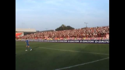 Delije u Novom Sadu Vojvodina - Zvezda 0:127.09.2009 