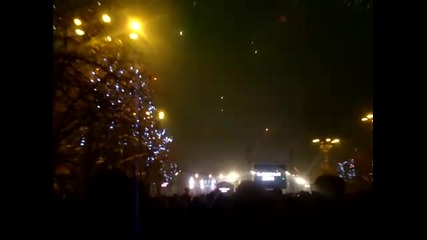 Новогодишните фоерверки в Румъния 