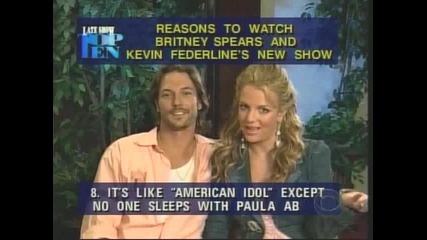 Britney Spears - Letterman - Top10