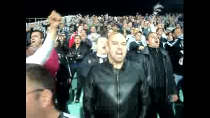 Феновете на Локо Пд в София !!! New 2010 !