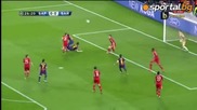Най-добрите ситуации през първото полувреме на мача Барселона - Байерн (мюнхен) 0:3
