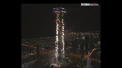Нова Година в Дубай - сградата Burj Khalifa - Оае