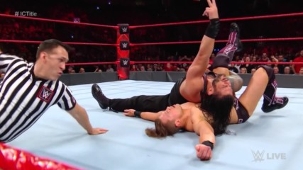 The Miz vs. Roman Reigns - Intercontinental Championship Match on Raw: Wal3ooha, 25 November, 2017