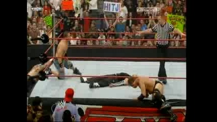 John Cena & Jeff Hardy Vs. Umaga & Jbl