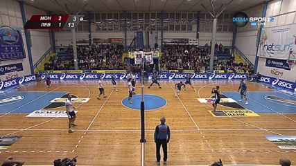 ВК Монтана - ВК Левски 3:2 /репортаж/