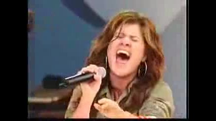 Kelly Clarkson Some Kind Of A Miracle Live Short Version Summer Mania 2003 