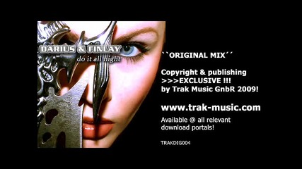 Darius & Finlay feat. Nicco - Do It All Night (extended Mix) 