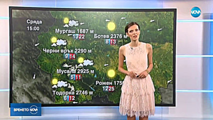 Прогноза за времето (28.08.2019 - обедна емисия)