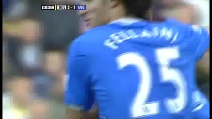 Bolton 3 - 2 Everton Фамозен гол на Луис саха 25.10.2009 