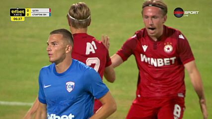 Goal by PFC CSKA Sofia