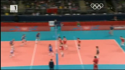 Китай - Сърбия 3:1 - Волейбол жени - Група Б