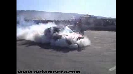 Honda Crx (burnout)