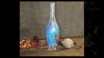 Ръчно рисувано стъкло