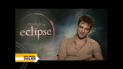 Robert Pattinson Talks About Edward & Eclipse with Reelz Channel 