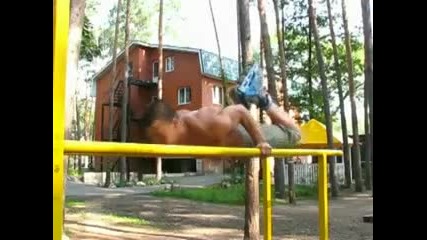 Bogdan vs Hannibal! турник, брусья, handstand, planche!