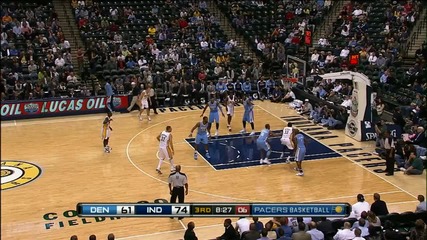 N. B. A. The Pacers hit 20 Straight Shots 