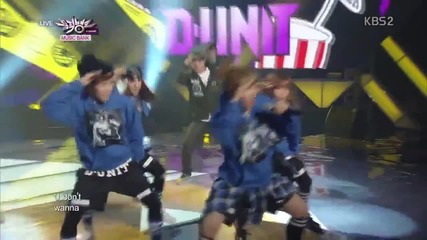 (hd) D-unit - Face To Face ~ Music Bank (15.03.2013)