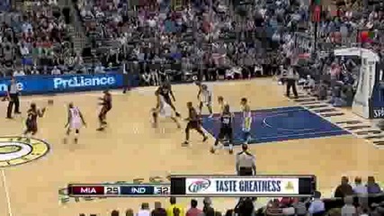 Heat @ Pacers 02.4.10 