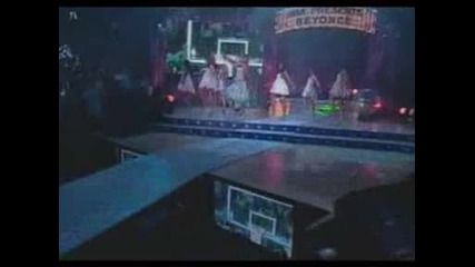 Beyonce - Naughty Girl + Crazy in Love(live at Nba Allstars)