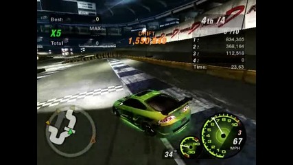 Revolution P G ft. Acura Rsx - 2 000 000 - Stadium Drift 3