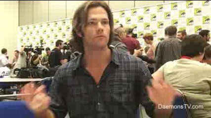 Jared Padalecki Supernatural Comic-con 2011 Interview