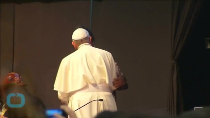 Pope Offering to the Madonna: 2 Medals of Honor Given by Bolivian President