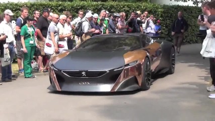 Изумително Peugeot Onyx на пътя