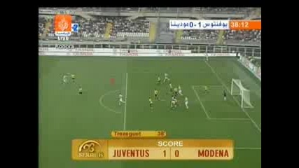 Ювентус - Модена 1 - 0 Трезеге