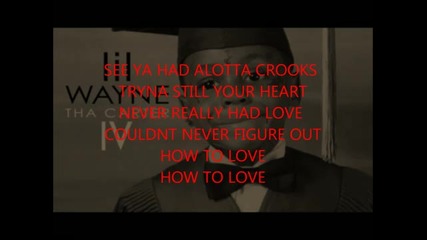 Lil Wayne-how to Love