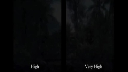 Crysis - High Very и High [сравнение]