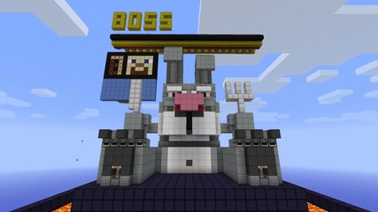 Minecraft Evil Bunny Boss Fight