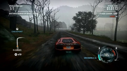 Need For Speed: The Run - Pine Grove Rd Gameplay [720p]