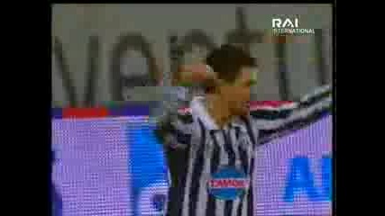 Juventus 4 : 1 Lecce Goal Bojinov 