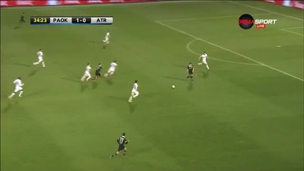 ПАОК - Атромитос 1:1 /пълен репортаж/