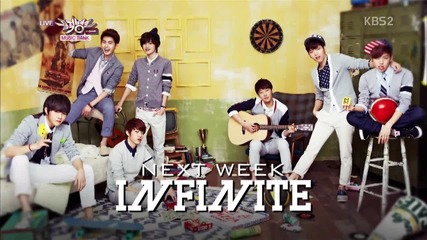 (hd) Infinite - Comeback Next Week ~ Music Bank (15.03.2013)