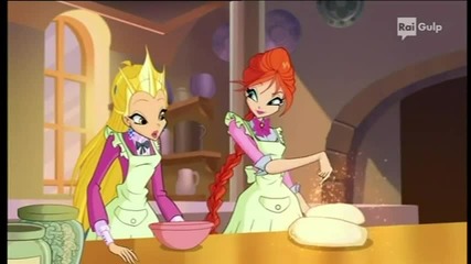 Winx Club season 6 episode 20 - Stella's Party! ( малка част ) Italiano!