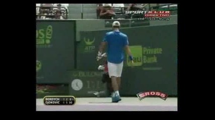 Novak vs Berdych Masters Miami 