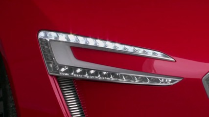 Audi концепт за кола , задвижвана от електричество ( високо качество 720p )