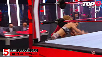 Top 10 Mejores Momentos de Raw En Español: WWE Top 10, Jul 27, 2020