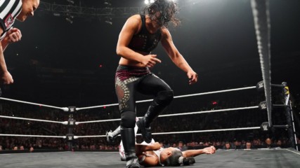 Shayna Baszler's stomp makes Bianca Belair shriek in pain: NXT TakeOver: Phoenix (WWE Network Exclusive)
