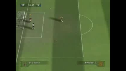 Gattuso Vs C.ronaldo Fifa 08