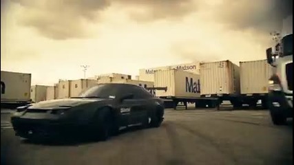 Камион vs. дрифткар - състезание